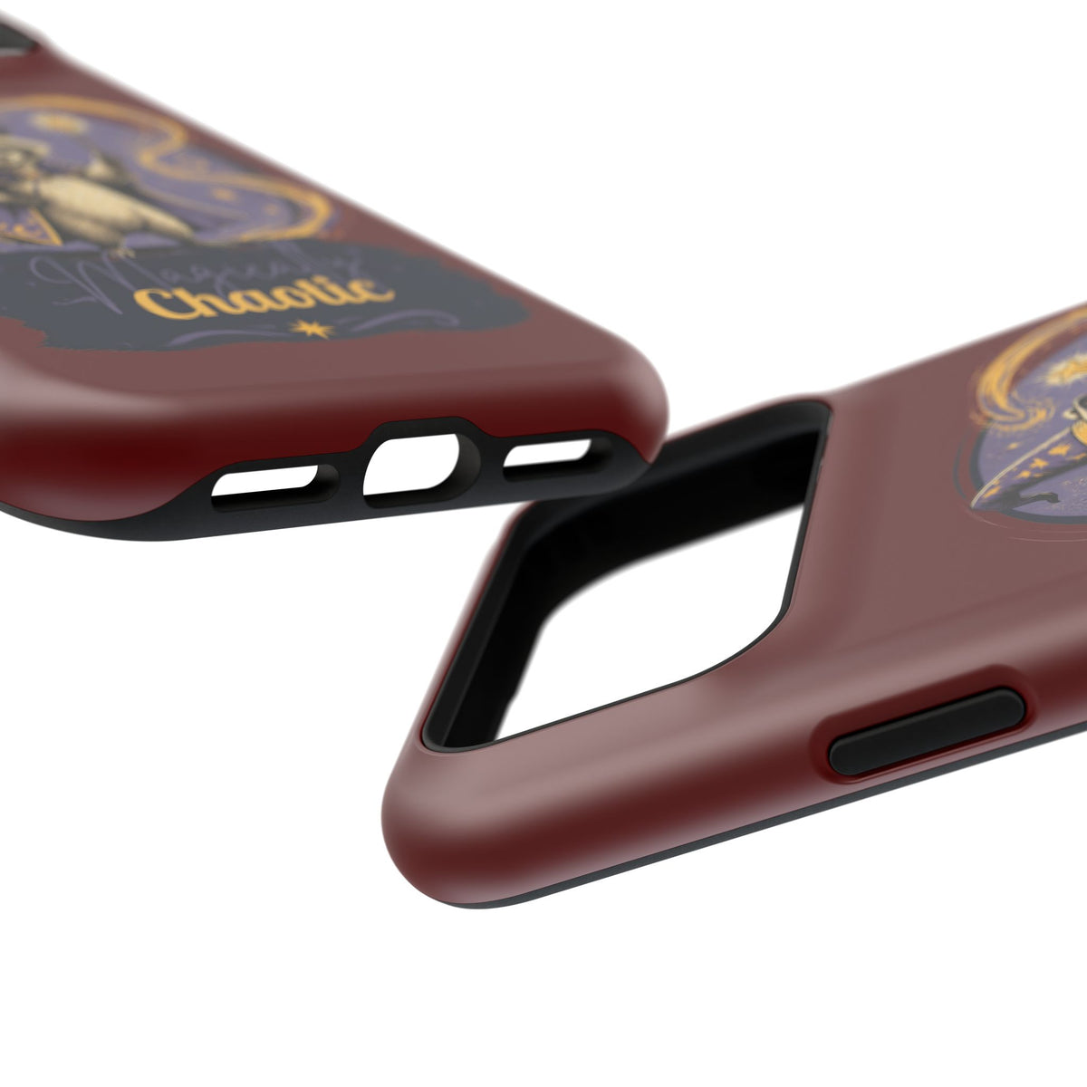 Magnetic Phone Case – Magical Chaotic Raccoon Design