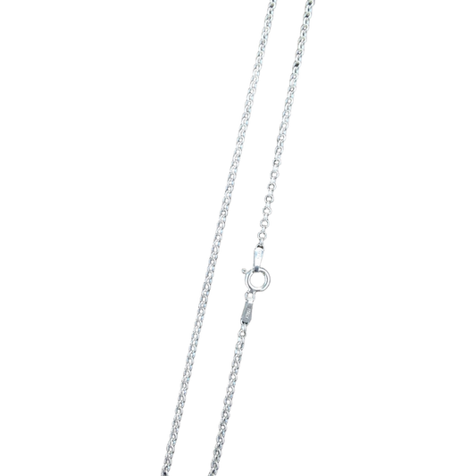 Sterling Silver Loop Chain - 24" CHSS24