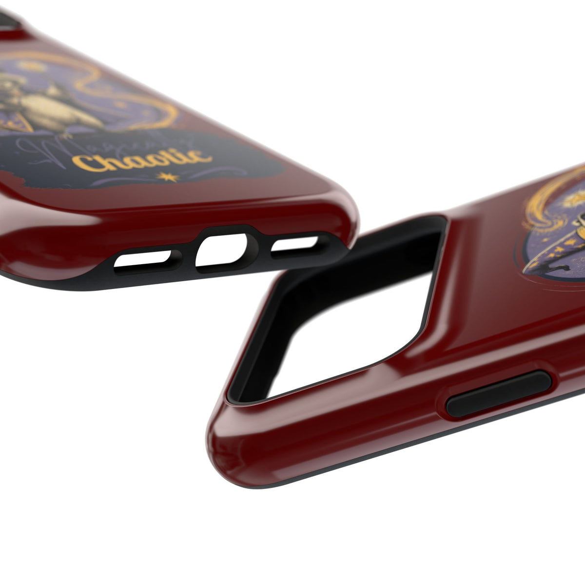 Magnetic Phone Case – Magical Chaotic Raccoon Design