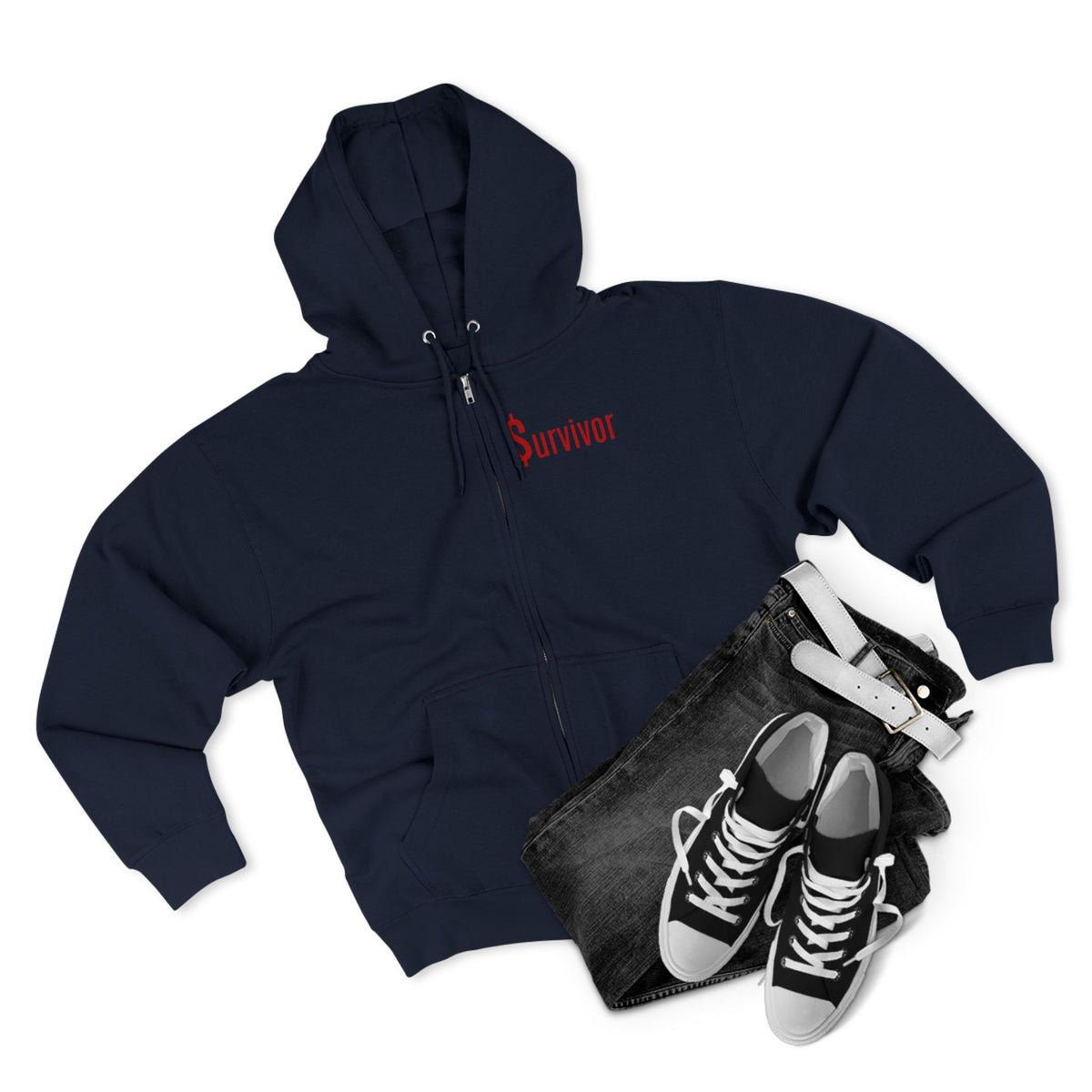 Life is Brutal Zip Hoodie