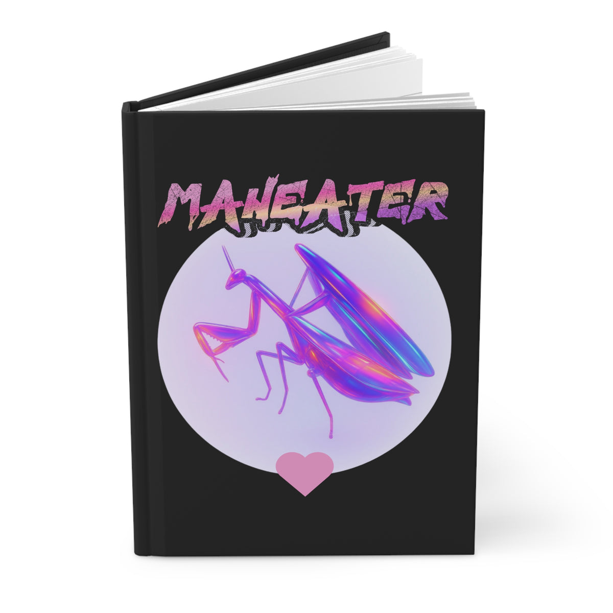 Maneater Praying Mantis Hardcover Journal