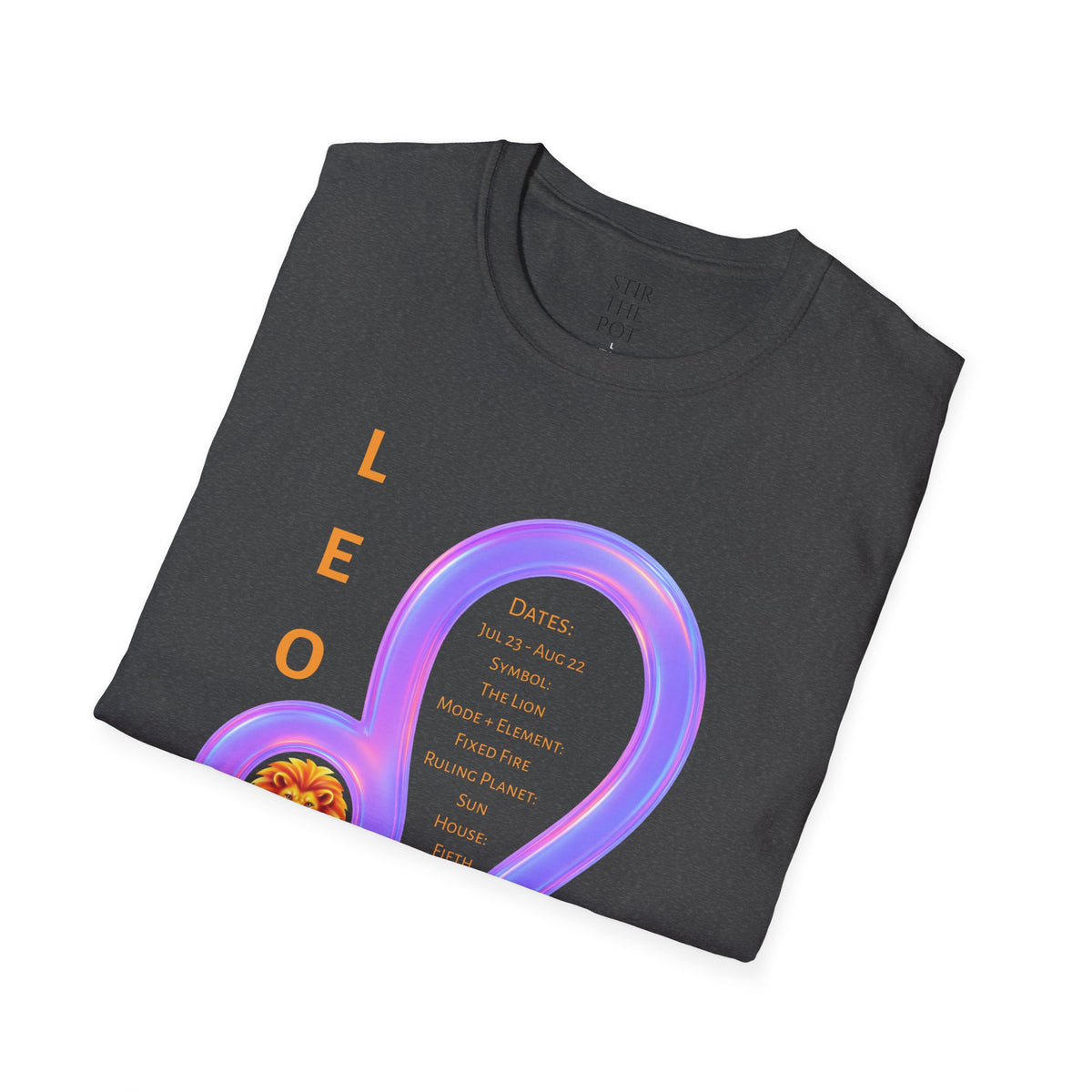 Leo Zodiac T-Shirt Style 1