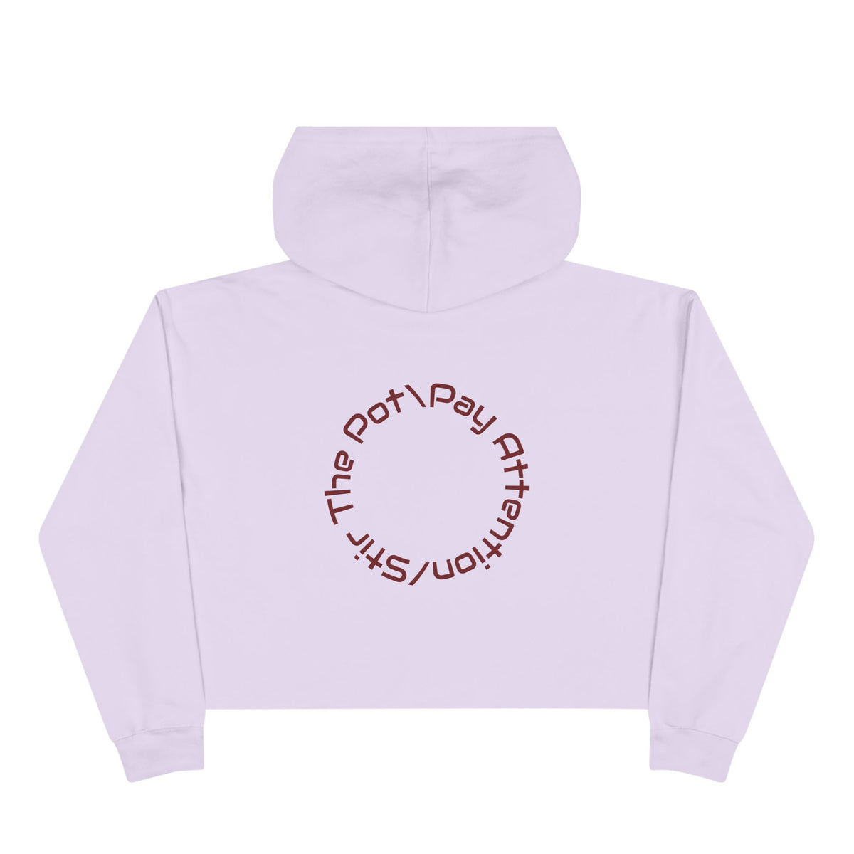 We're Fucked Crop Hoodie
