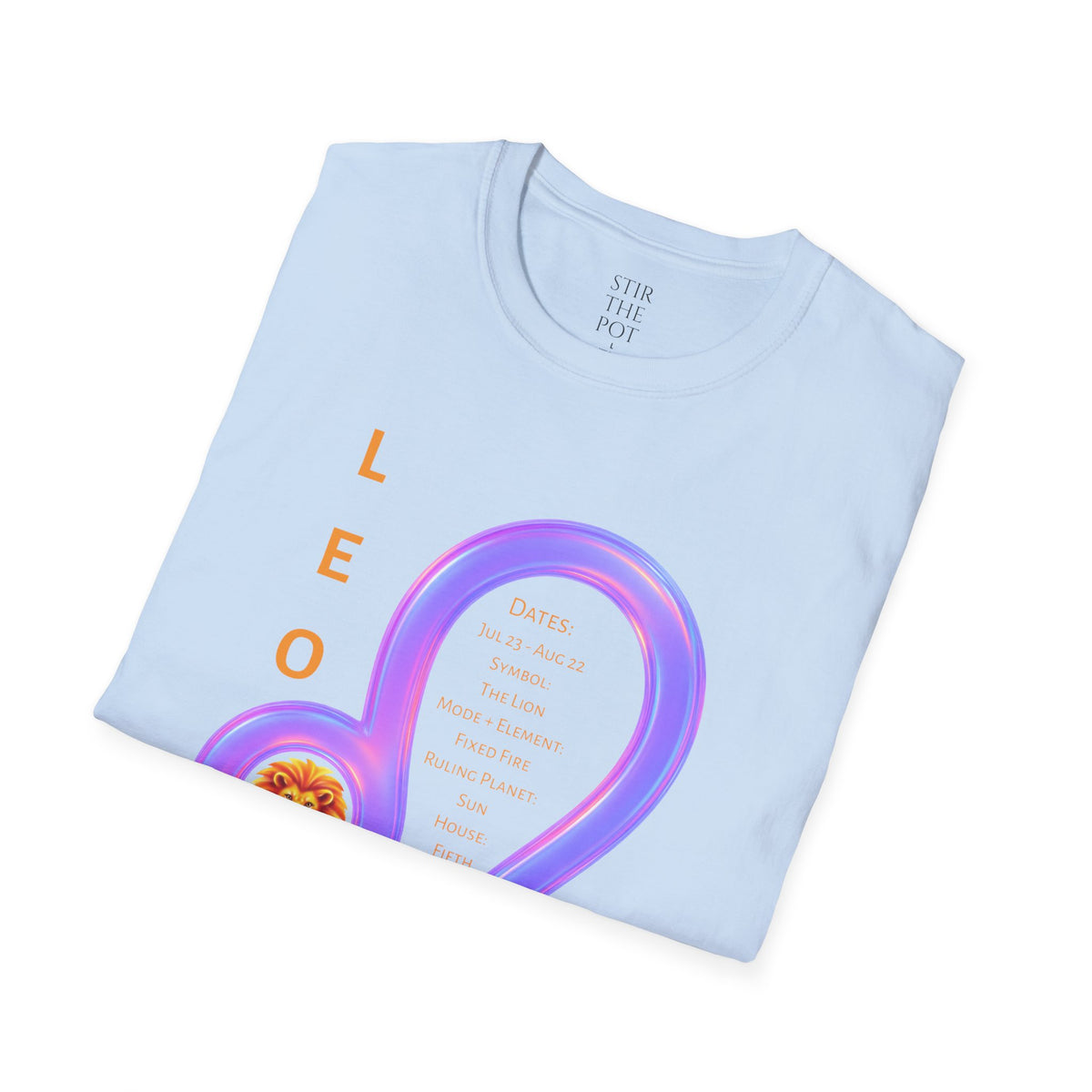 Leo Zodiac T-Shirt Style 1