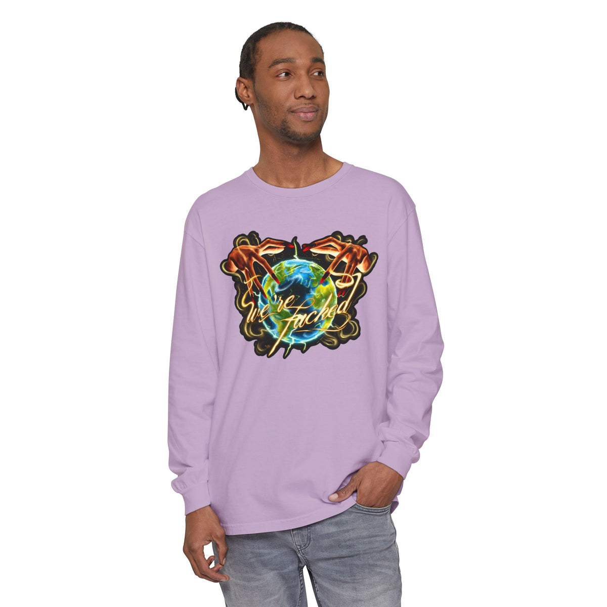 We're Fucked Long Sleeved T-shirt