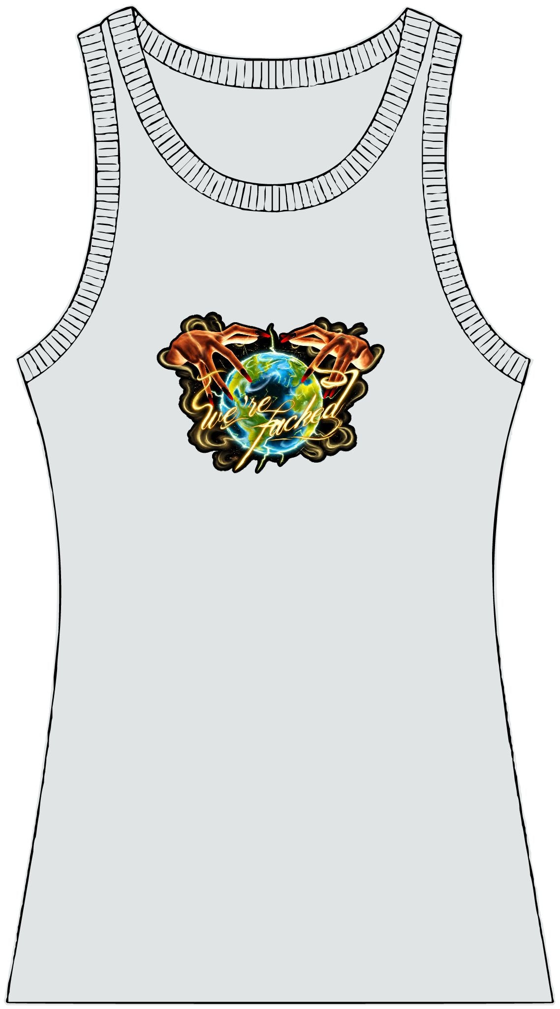 We're Fucked Women's Tank Top