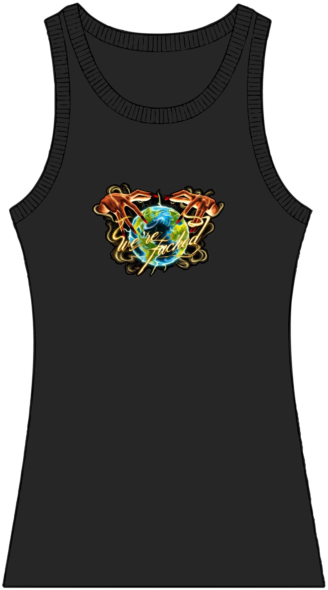 We're Fucked Women's Tank Top