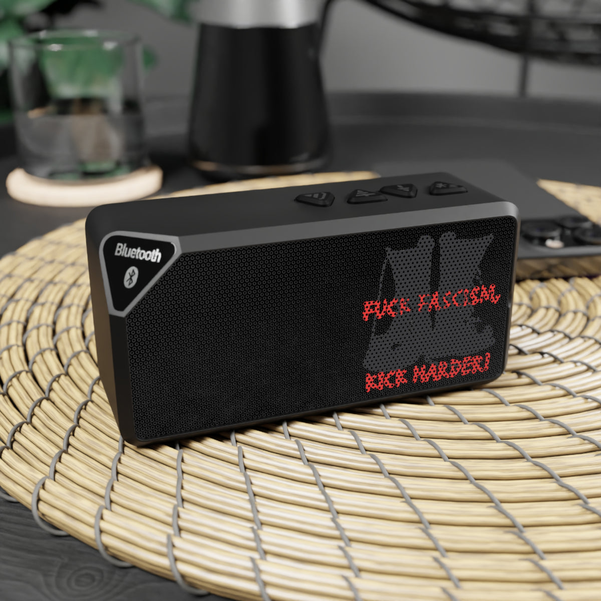 Jabba Bluetooth Speaker - Fuck Fascism