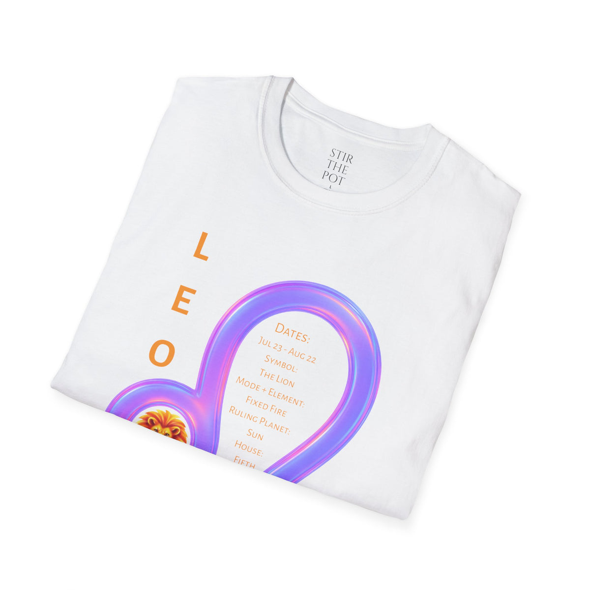 Leo Zodiac T-Shirt Style 1