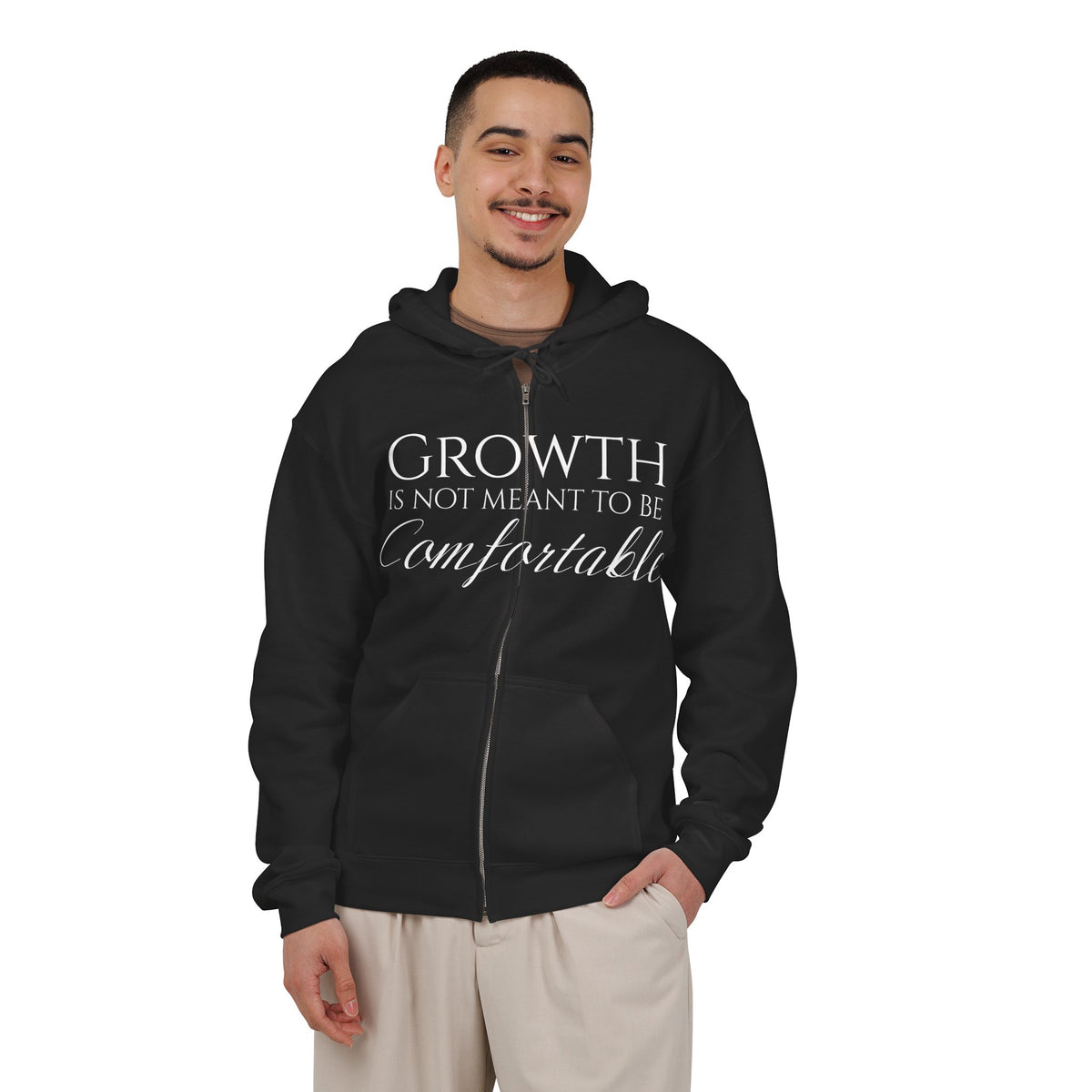 Growth Full Zip Hooded Sweatshirt