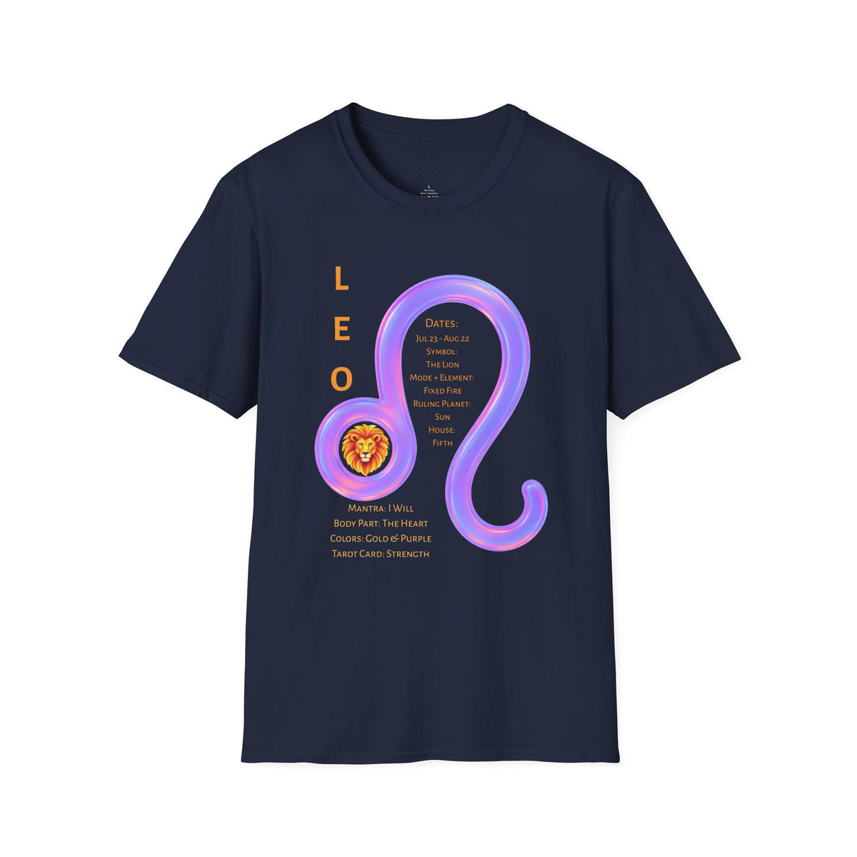 Leo Zodiac T-Shirt Style 1
