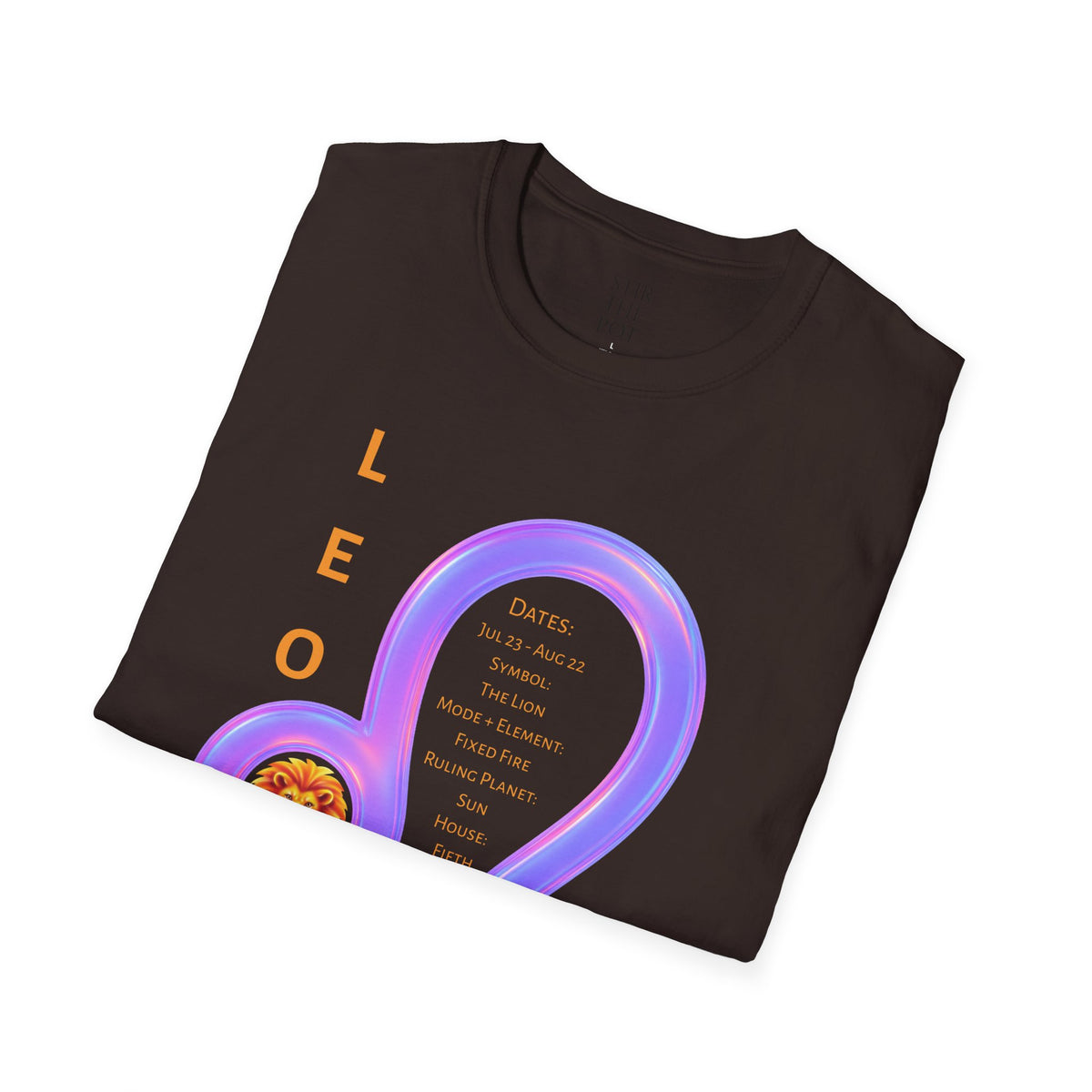 Leo Zodiac T-Shirt Style 1