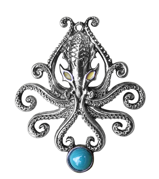 The Kraken for Wild Adventures Brooch by Briar
