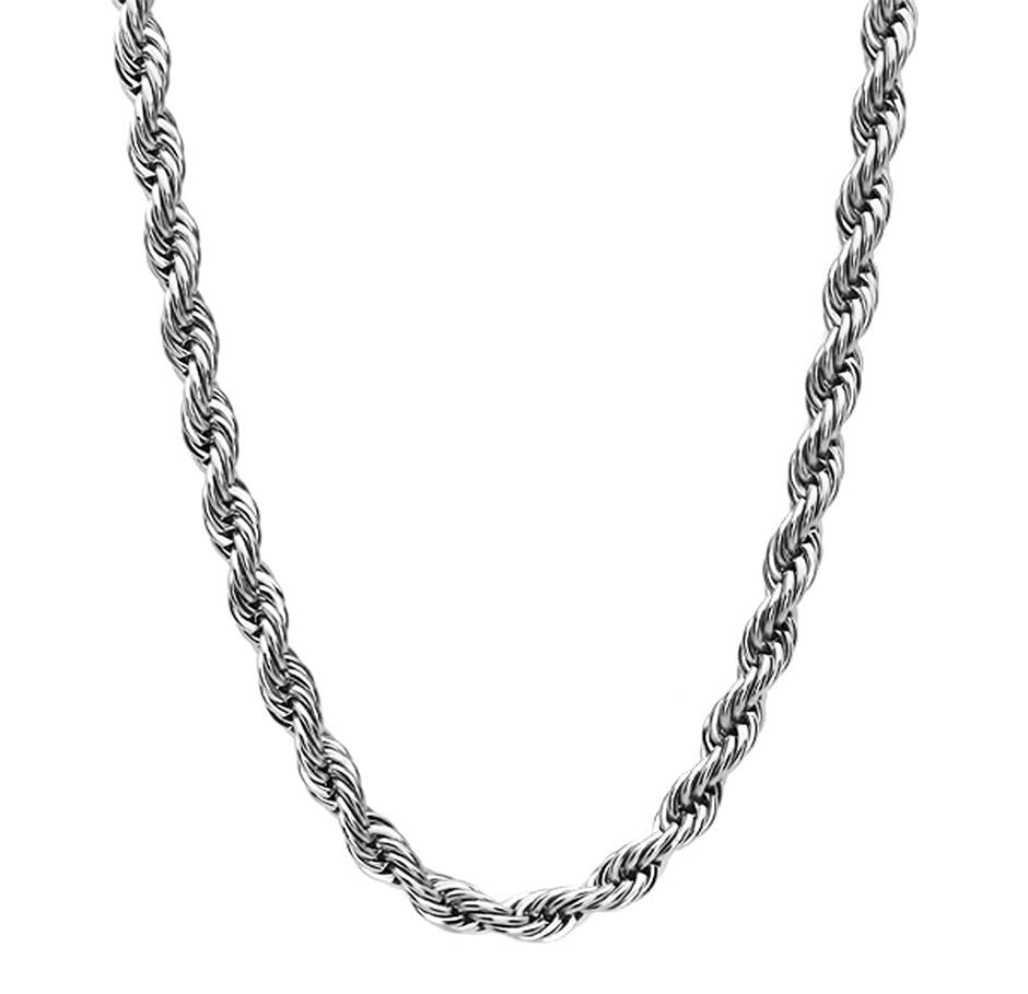 20" Stainless Steel Rope Chain