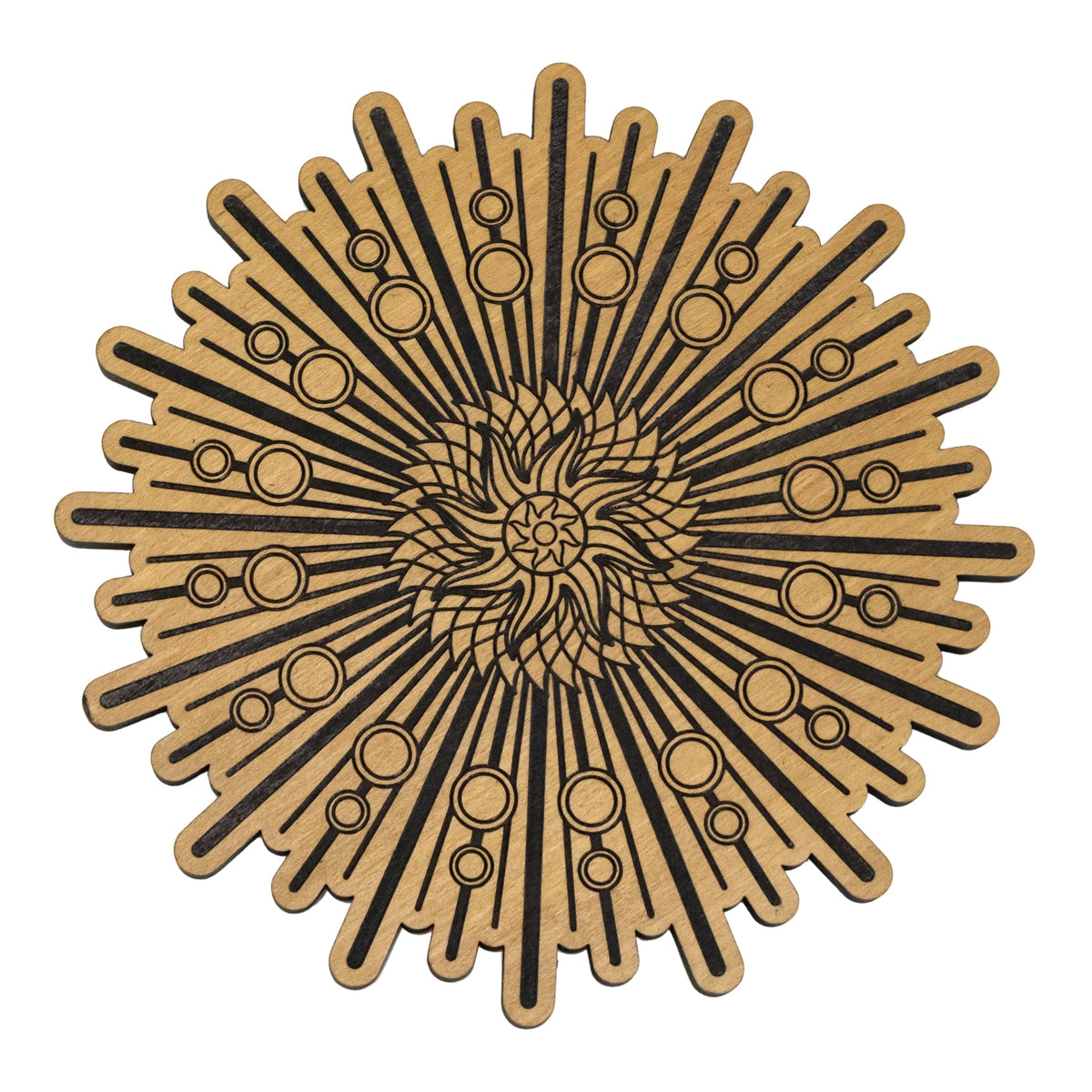 Sunburst Crystal Grid
