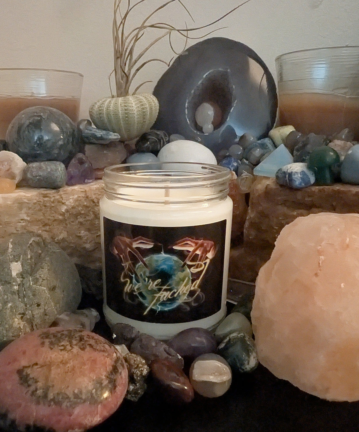 We're Fucked Soy Candle 9 oz.